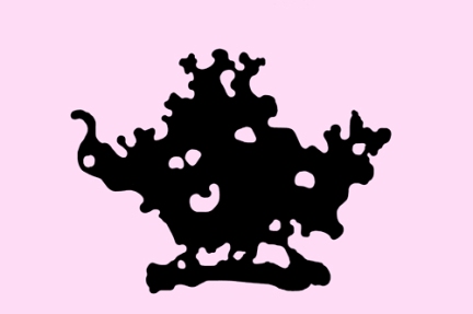 lichen silhouette